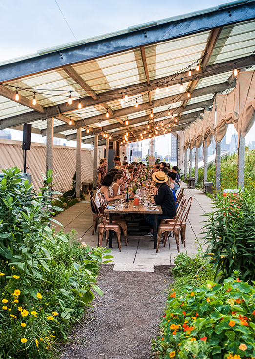 2018 Compost Dinner at the BK Grange in the BK Navy Yard